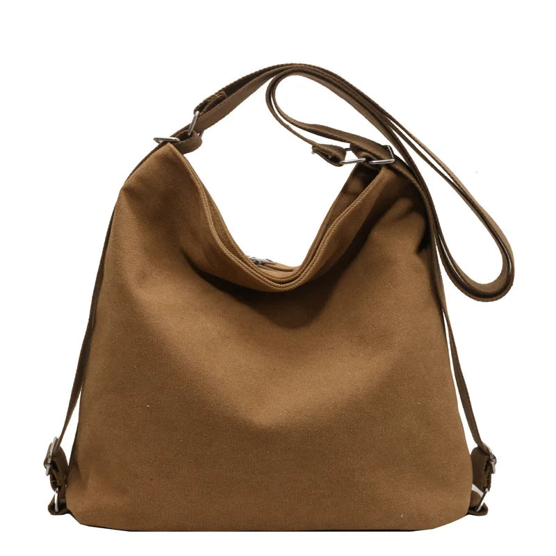 CFUN YA Fashion Trend Canvas Bag Women Summer Boho Travel Backpack Female Shoulder Crossbody Bag Handbag Lady Tote Bag Mochilas