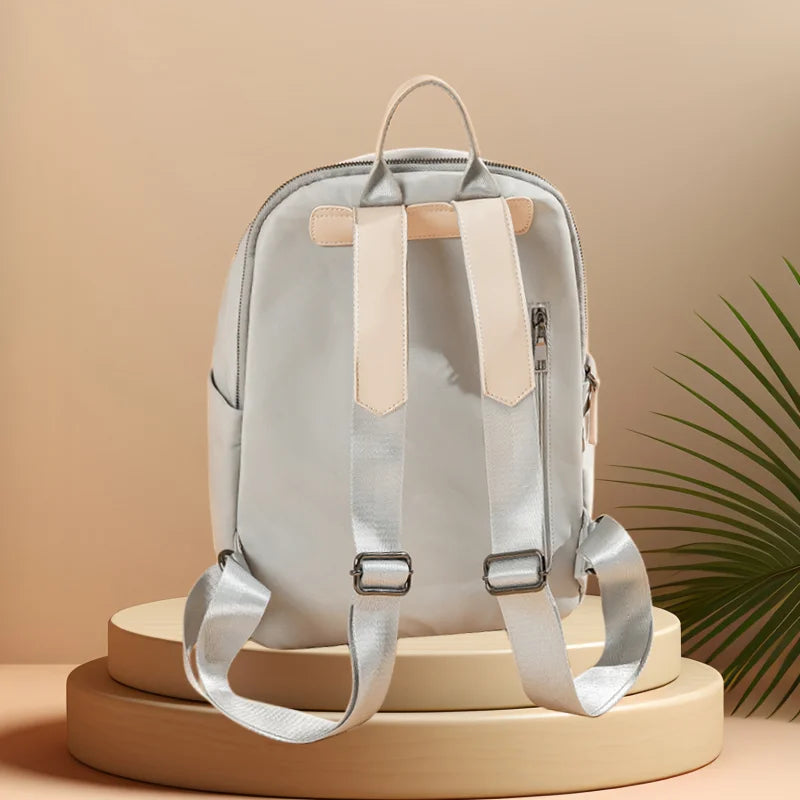 CFUN YA Fashion Trend College Students Schoolbag 14" Computer Bag Backpack With Earphone Port Travel Anti-Theft Backbag Women