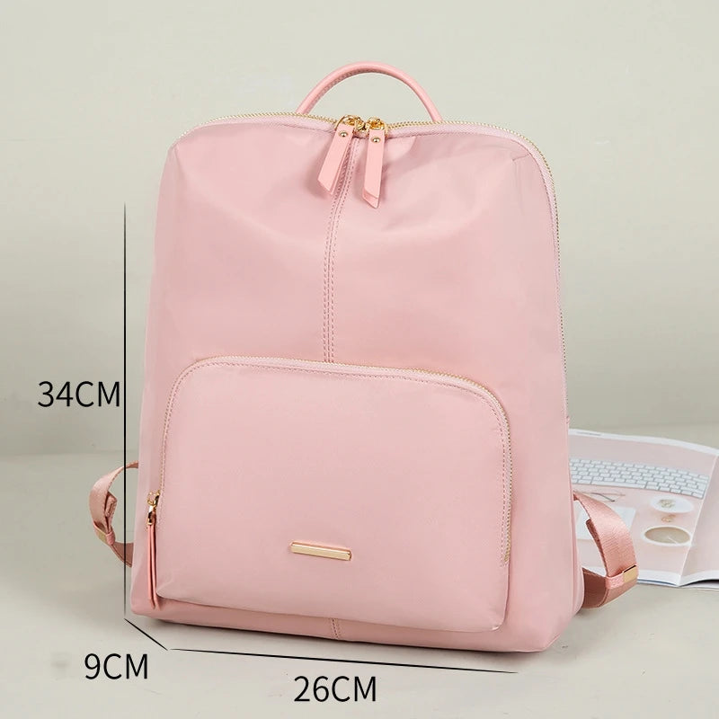 CFUN YA Luxury Fashion Trend Women Backpack Female 14 Laptop Bag Pack High Student Schoolbag Travel Rucksack Bolsos Para Mujeres