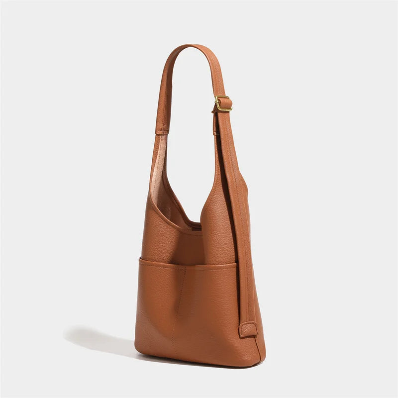 CFUN YA Luxury Fashion Women Shoulder Bag Soft PU Leather Tote Handbag Large Capacity Female Tote Pack Mummy Handbag Bolsos