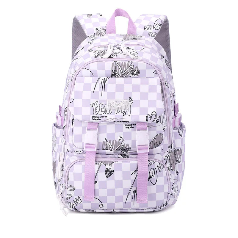 CFUN YA New Design Student Backpack 15.6 Laptop Bookbag Girls Children Women School Bag Bookbag Mochila Infantil Menina 2024
