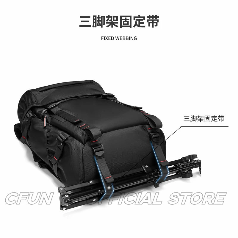 CFUN YA New Luxury Outdoor Travel Backpack For Men Large Capacity 16 Computer Bag Hiking Camping Bagpack Male Business Backpacks