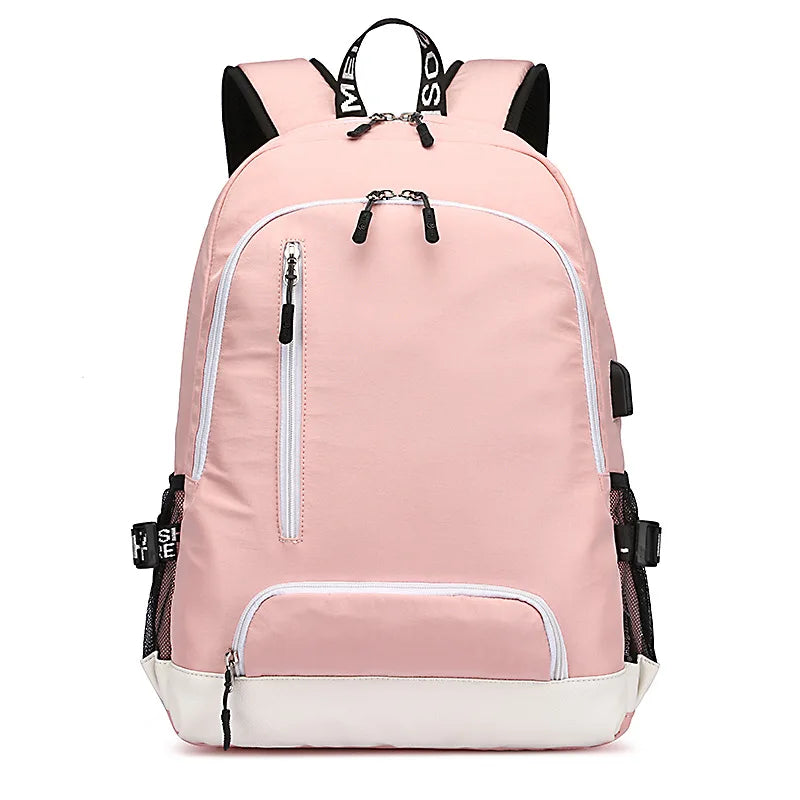 CFUN YA Original Design Students Backpack Junior Teenager Schoolbag Large Capacity USB Boy Girl Travel Bagpack Mochilas 9021#