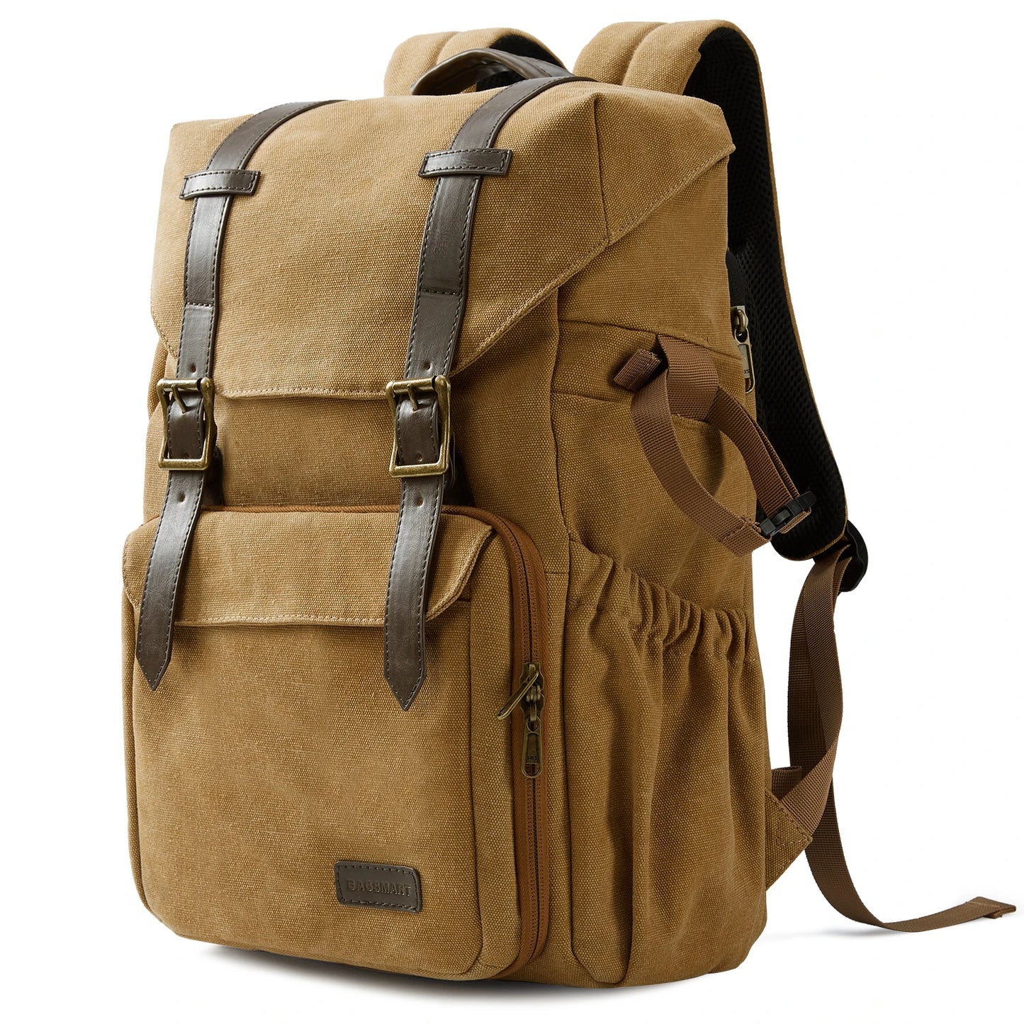 Camera Backpack for Photographers DSLR SLR Camera Backpacks BAGSMART Waterproof Backpack Fit up to 15" Laptop with Tripod Holder