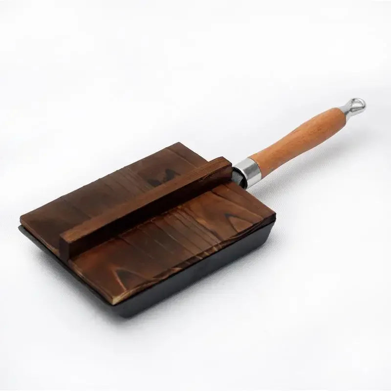Cast Iron Pot Japanese Egg Rolls Non-stick Non-coating Square Fried Eggs Nonstick Frying Pancake Pan Thick Egg Burn