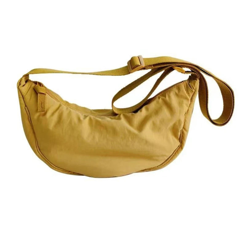 Casual Nylon Hobos Crossbody Bag for Women Girls Tote Chest Boho Beach Bags