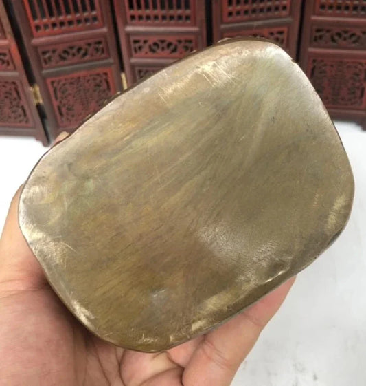 China archaize brass Great leader Mao Zedong crafts statue