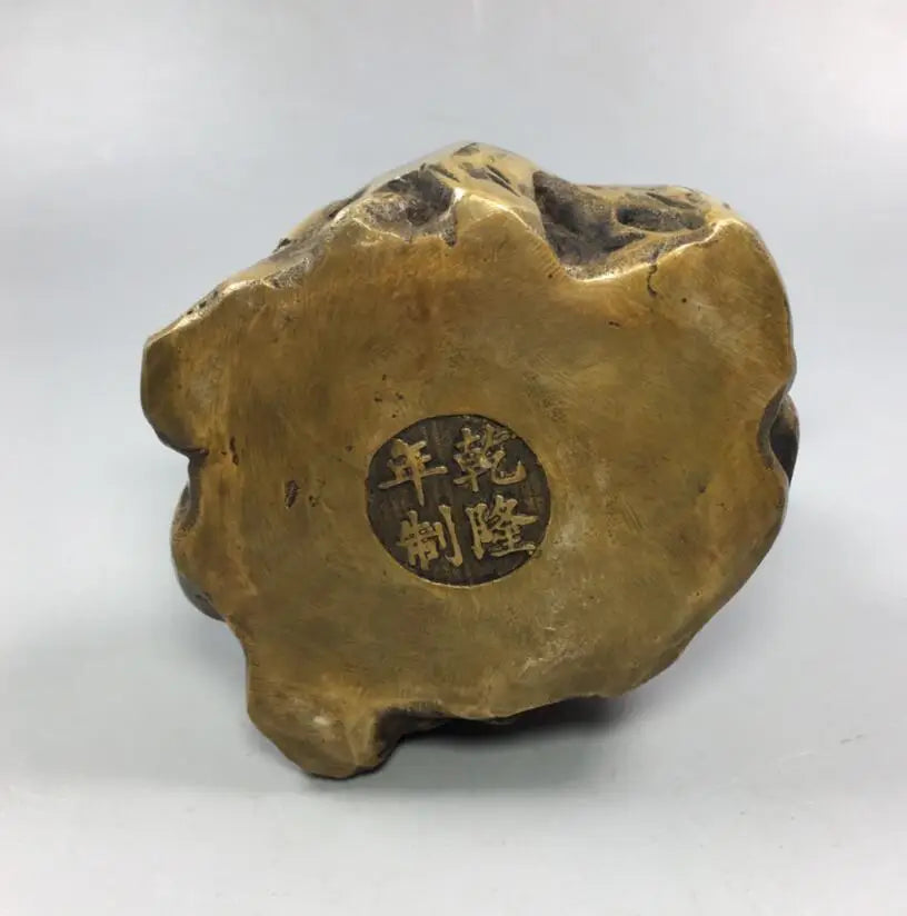 China brass Monk Buddha crafts statue