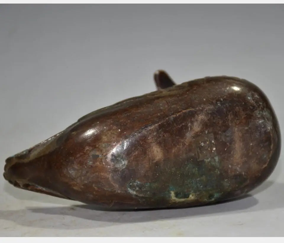 China brass archaize Mandarin duck crafts statue A pair
