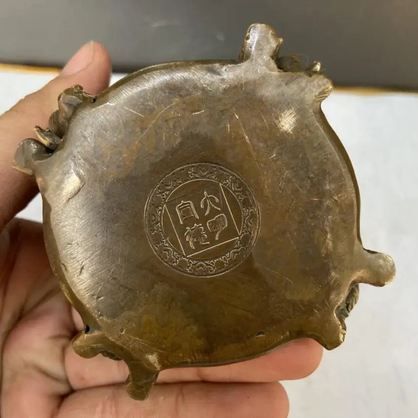 China brass archaize cornucopia crafts statue