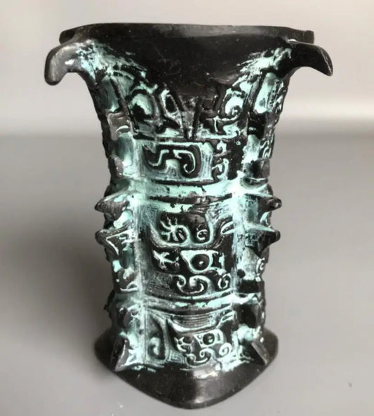 China bronze archaize vase crafts statue