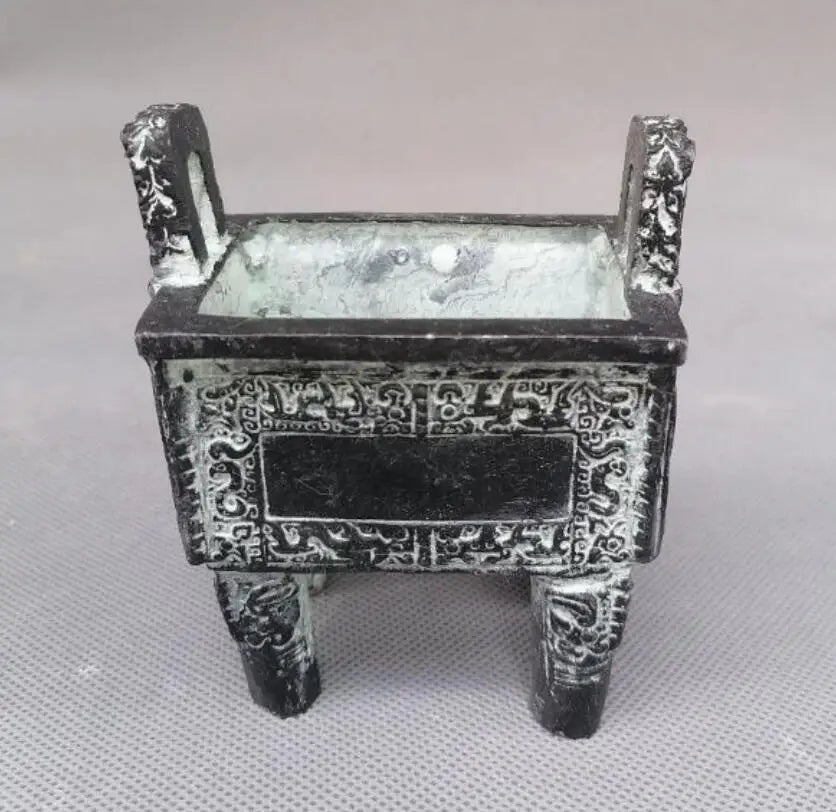 China bronze tripod small crafts statue