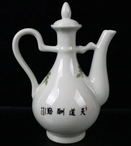 China seiko Pastel ceramic wine pot crafts statue