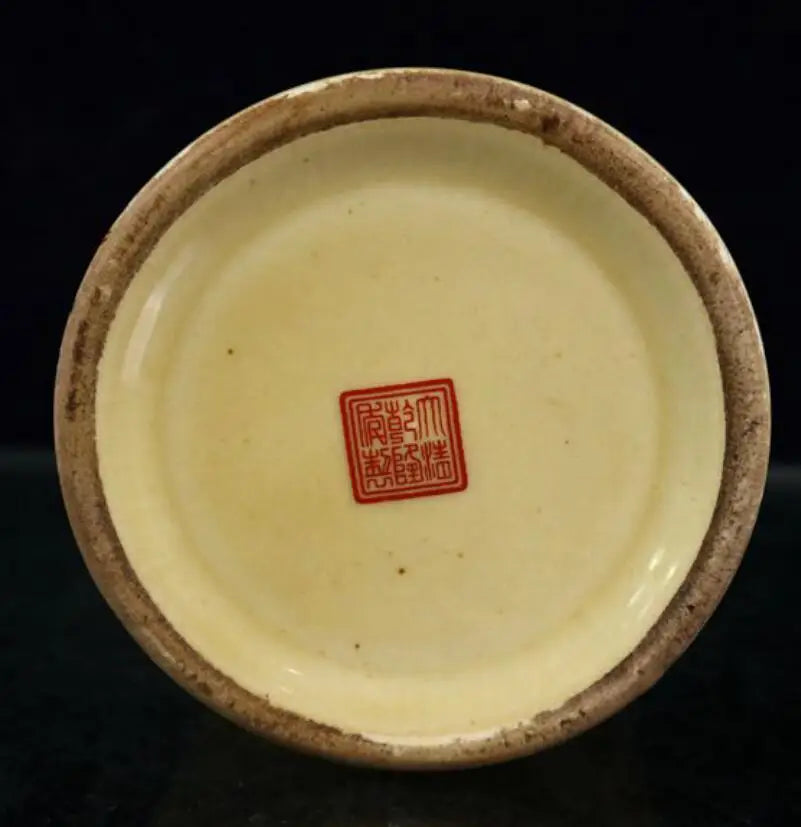 China seiko beauty female ceramic Brush pot crafts statue