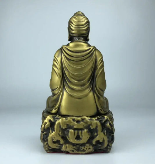 China seiko brass Sakyamuni Buddha crafts statue