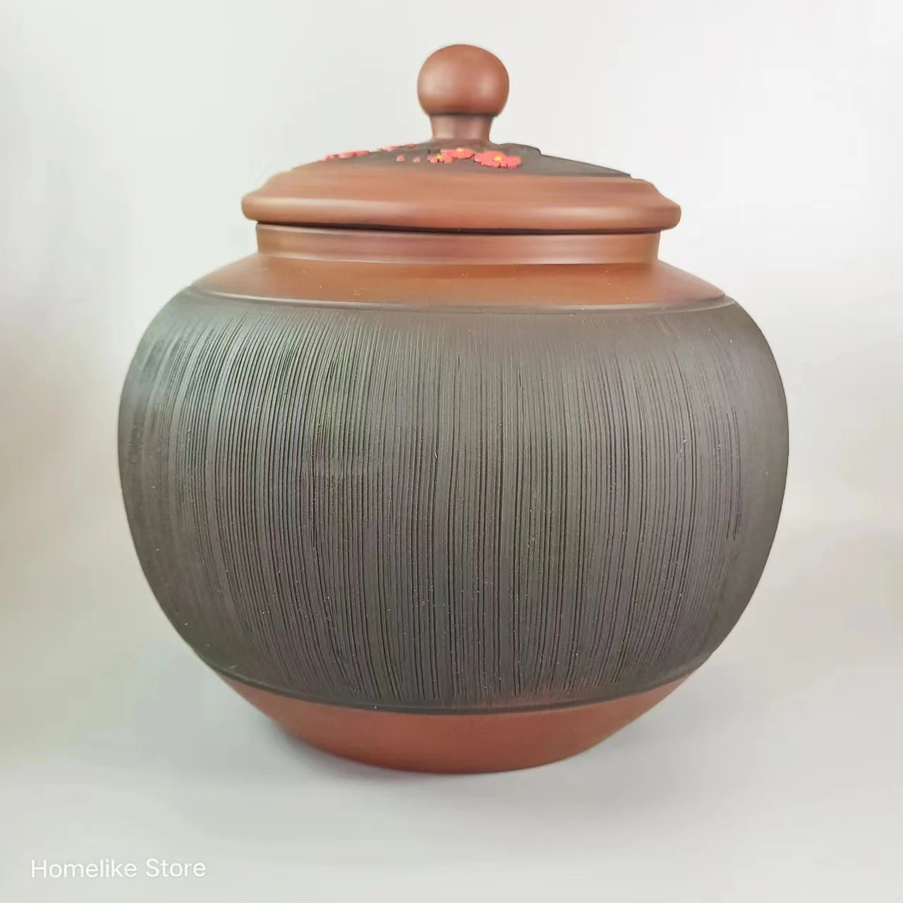 Chinese Jianshui Purple Clay Pure Handmade Oolong Pu'er Tea Storage Tanks Ceramic Coffee beans Container Kung Fu Tea Set