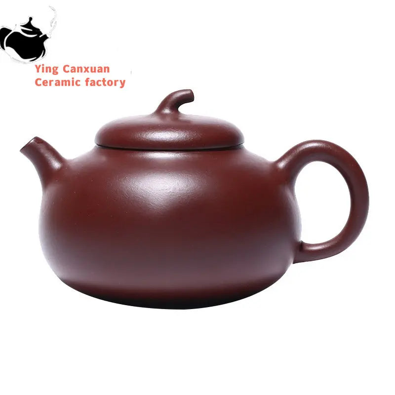 Chinese Teapot Yixing Purple Clay Pot Raw Ore Purple Mud Eggplant Teapot Kung Fu Tea Set Yixing Teapot 200ml