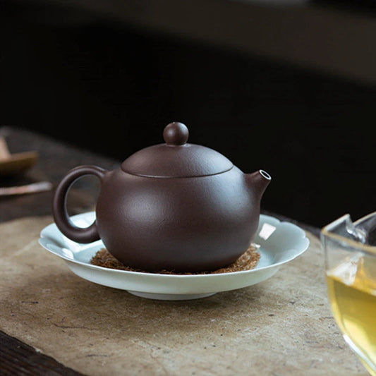 Chinese Yixing Purple Clay Tea Pots Handmade Zhu Mud Xishi Teapot Customized Filter Beauty Kettle Tradition Zisha Tea Set 180ml