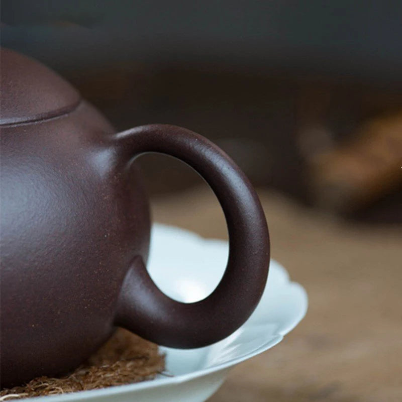 Chinese Yixing Purple Clay Tea Pots Handmade Zhu Mud Xishi Teapot Customized Filter Beauty Kettle Tradition Zisha Tea Set 180ml