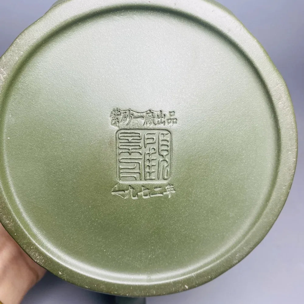 Chinese Yixing Zisha Clay Teapot Bamboo joint Pot Gu Jingzhou 450ml