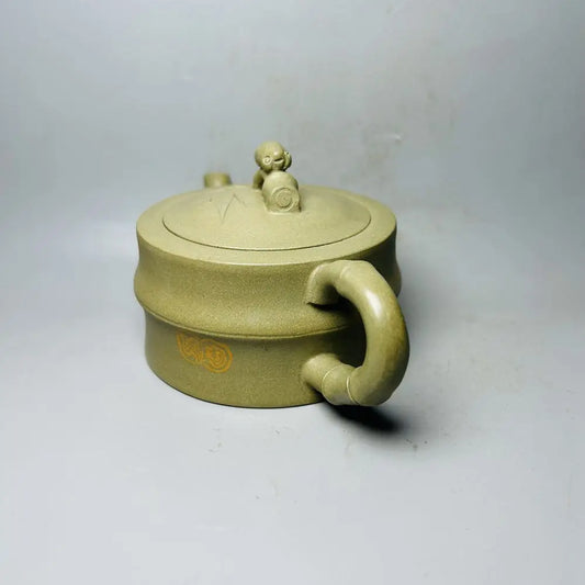 Chinese Yixing Zisha Clay Teapot Bamboo section Pot Zhang Ling 350ml