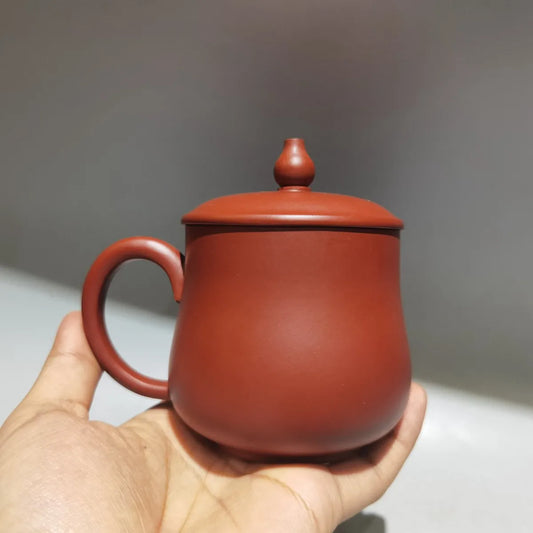 Chinese Yixing Zisha Clay Teapot Clay Painted Tea Cup Wang Xuekun 220ml