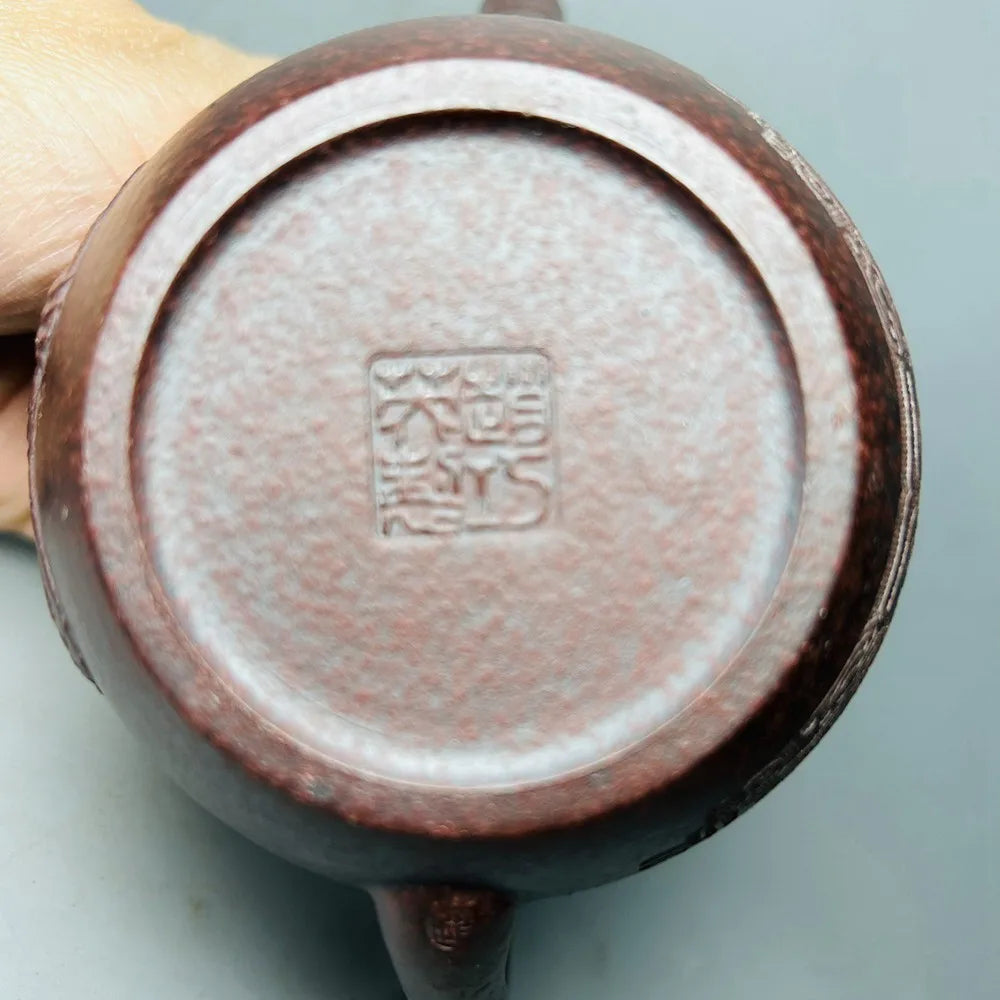 Chinese Yixing Zisha Clay Teapot Dragon Rhyme Pot Zhao Qiaoying 400ml