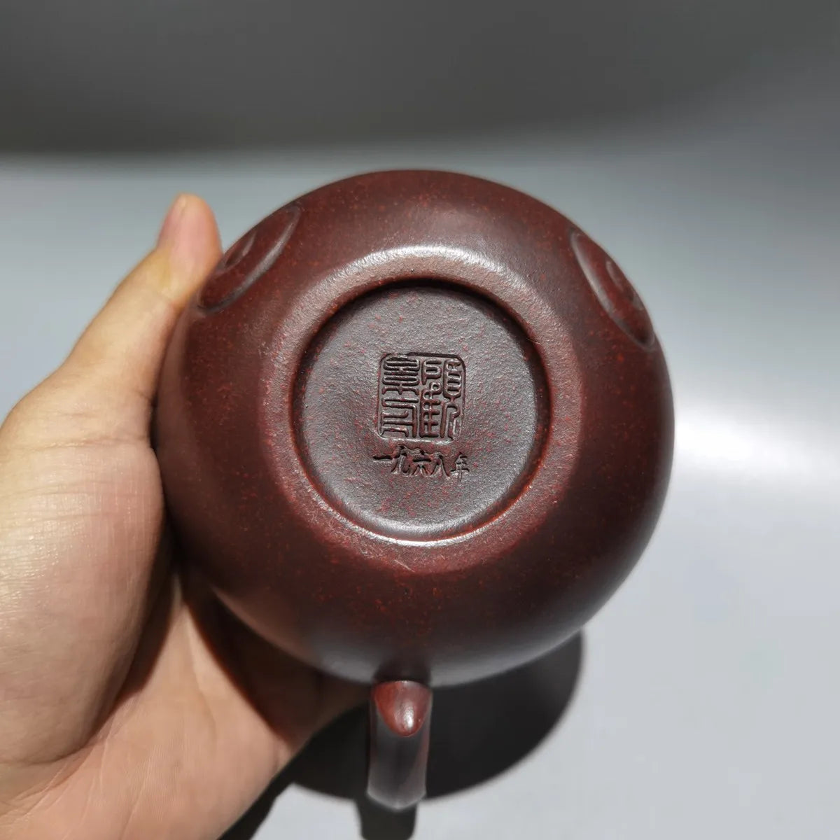 Chinese Yixing Zisha Clay Teapot Golden Rooster Kiln Transformation Pot Gu Jingzhou Raw ore slope reducing mud 360ml