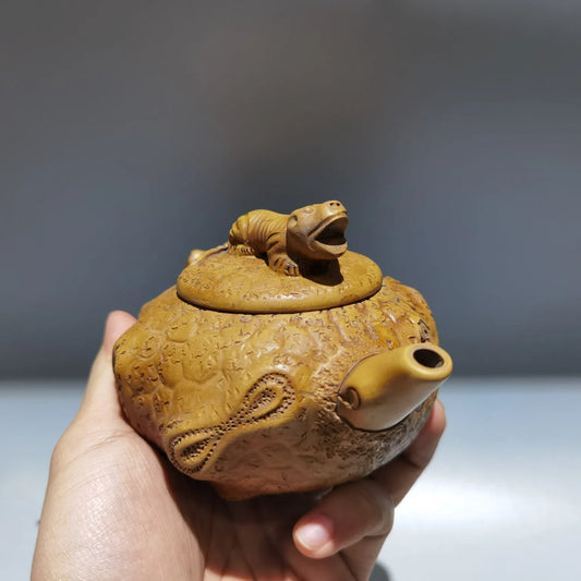 Chinese Yixing Zisha Clay Teapot Gongchun Pot Chen Mingyuan 320ml