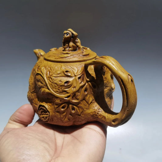 Chinese Yixing Zisha Clay Teapot Gongchun Pot Wang Yinxian 280ml