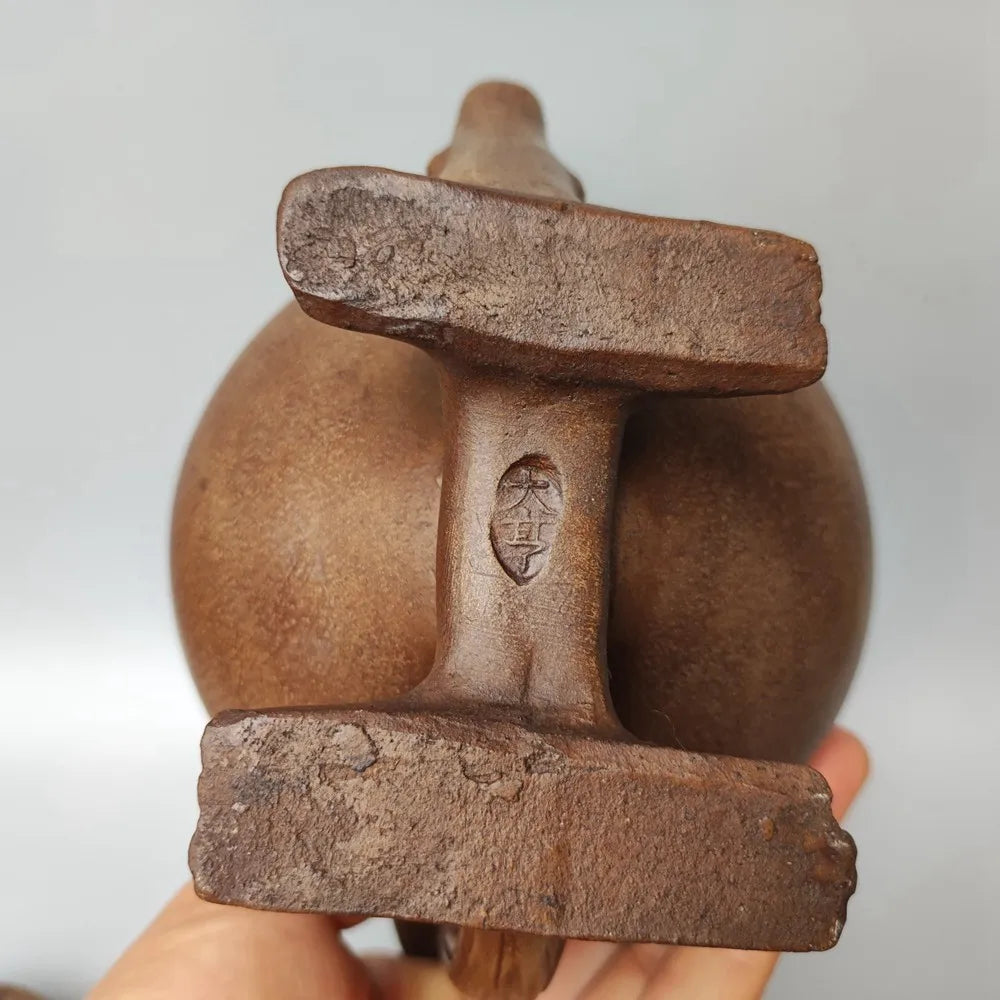 Chinese Yixing Zisha Clay Teapot Lingzhi Pot Shao Daheng 400ml