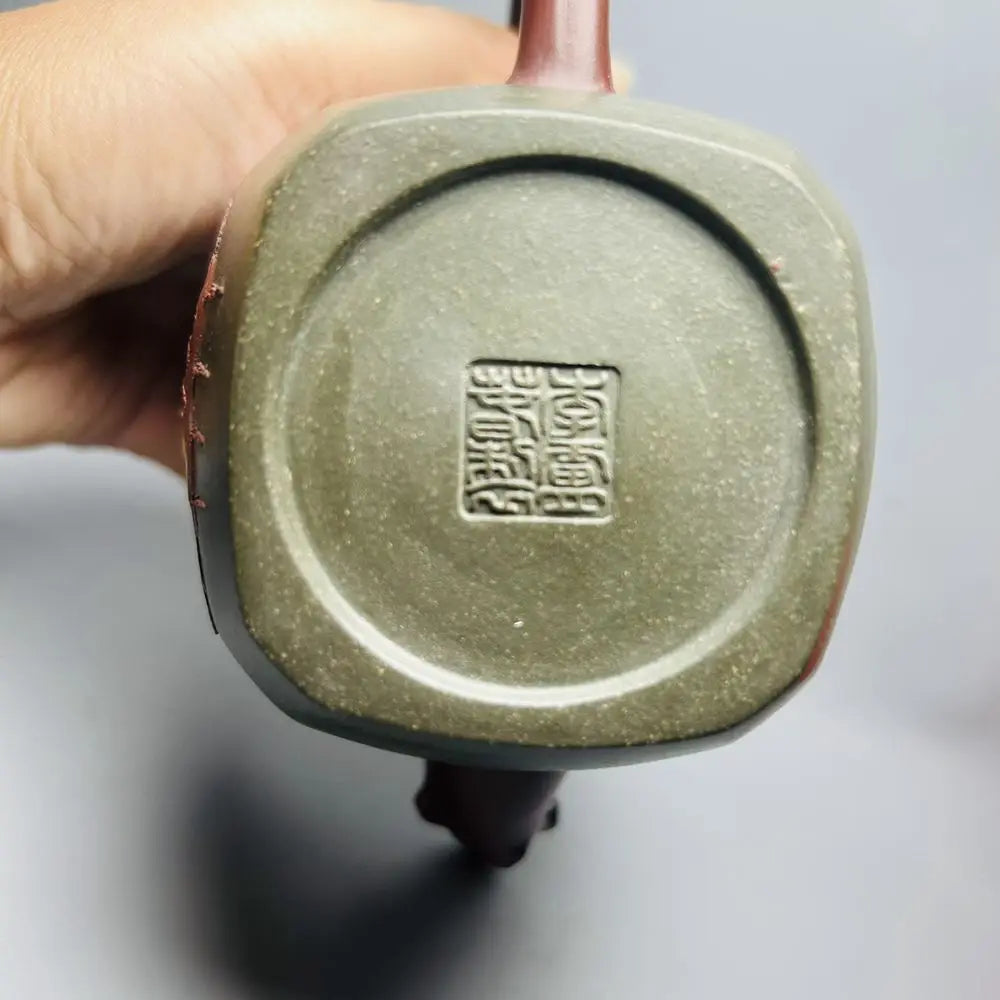 Chinese Yixing Zisha Clay Teapot Lotus Pot Li Bifang 400ml
