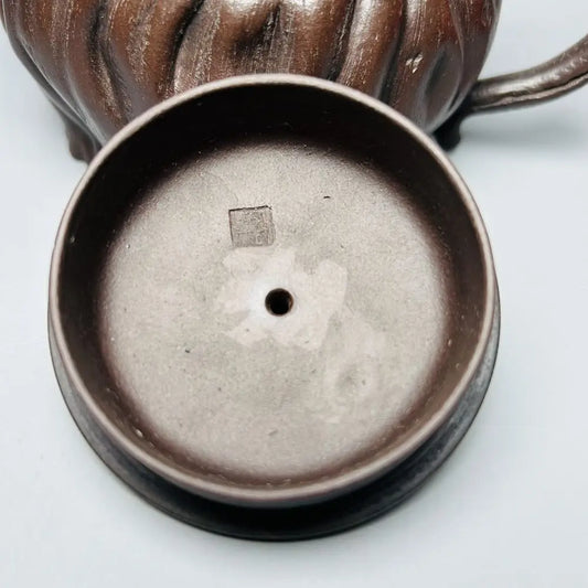 Chinese Yixing Zisha Clay Teapot Lotus Seed Pot Pei Shimin 400ml