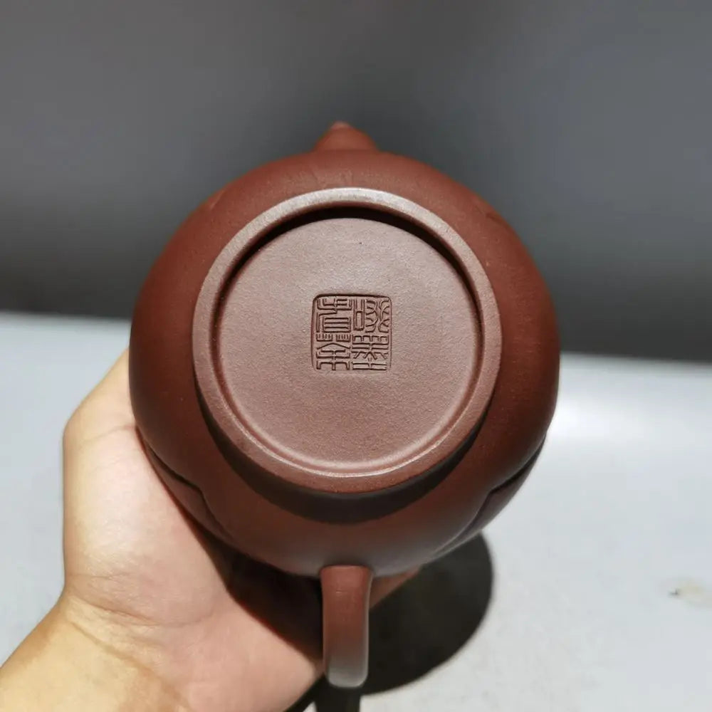 Chinese Yixing Zisha Clay Teapot Ruyi Pot Gu Jingzhou 380ml