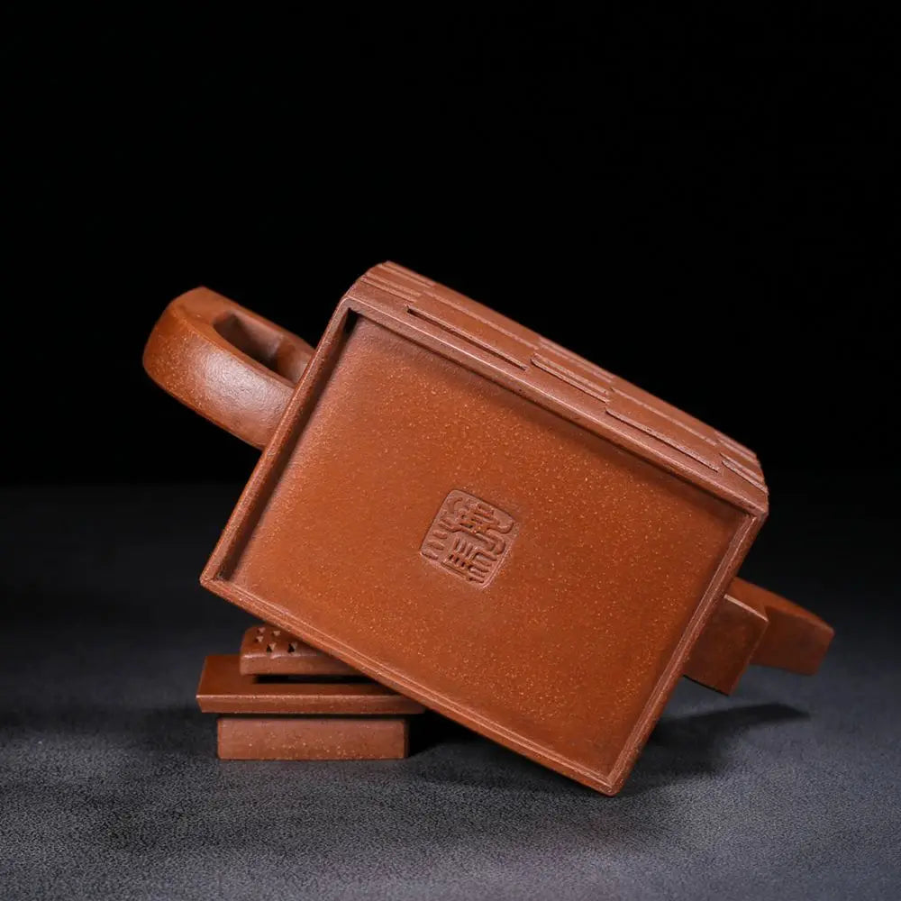 Chinese Yixing Zisha Clay Teapot Shuangxi Pot Shi Xiaoma 250ml