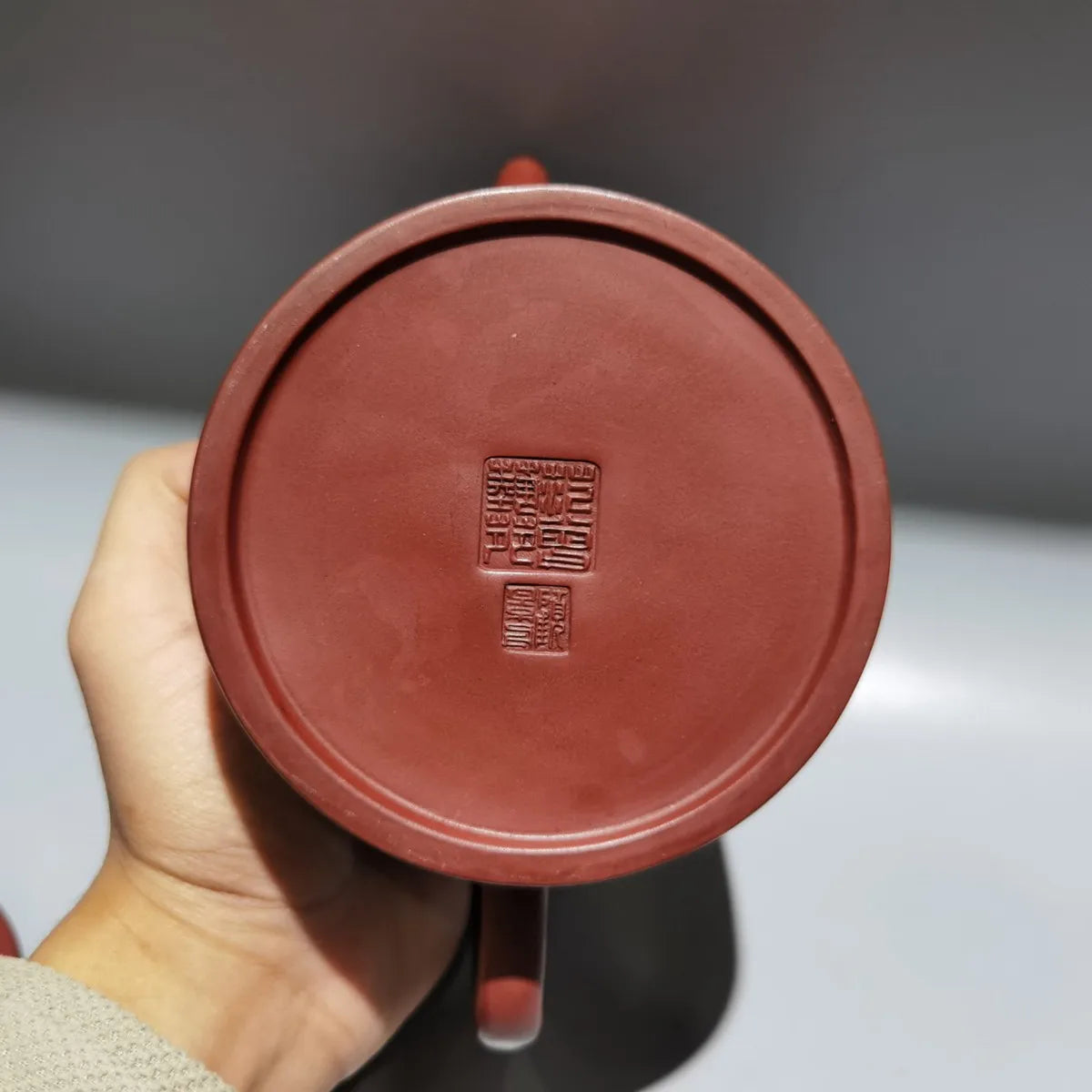 Chinese Yixing Zisha Clay Teapot Straight tube Pot Fan Zeng 560ml