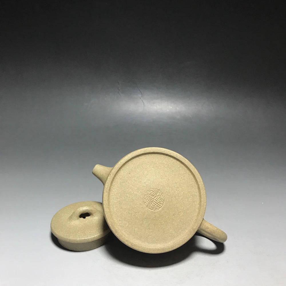 Chinese Yixing Zisha Clay Teapot flat cover well railing Pot Tang Weiping 200ml
