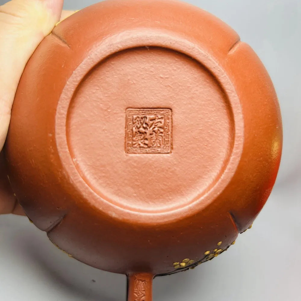 Chinese Yixing Zisha Clay Teapot pine Bamboo Plum Pot Youlan's secret production 360ml