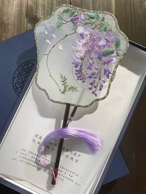 Circular Embroidery Handmade Single Sided Embroidery Tuanfan, Hanfu Qipao, Walking Show Hand, Accompanying Gift