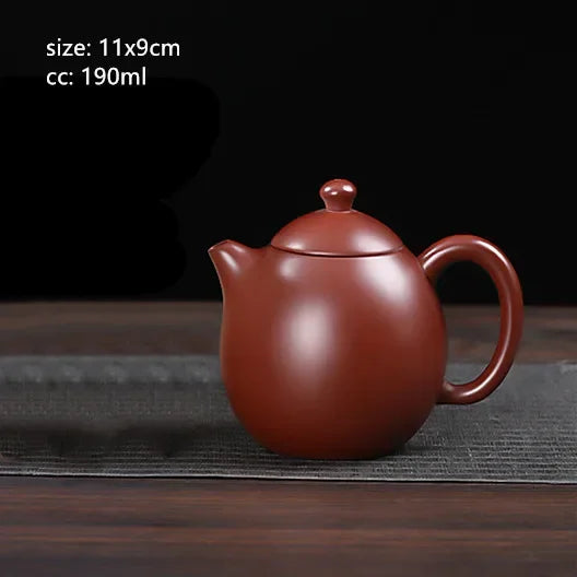 Classic Dahongpao Xishi Teapot Chinese Yixing Purple Clay Tea Pot Handmade Beauty Tea Infuser Household Zisha Filter Teaware