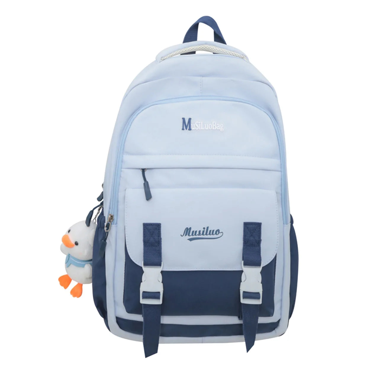 Cool High Capacity Laptop Women Student Book Bag Lady Kawaii Fashion Nylon College Backpack Girl School Bag Female Travel Trendy