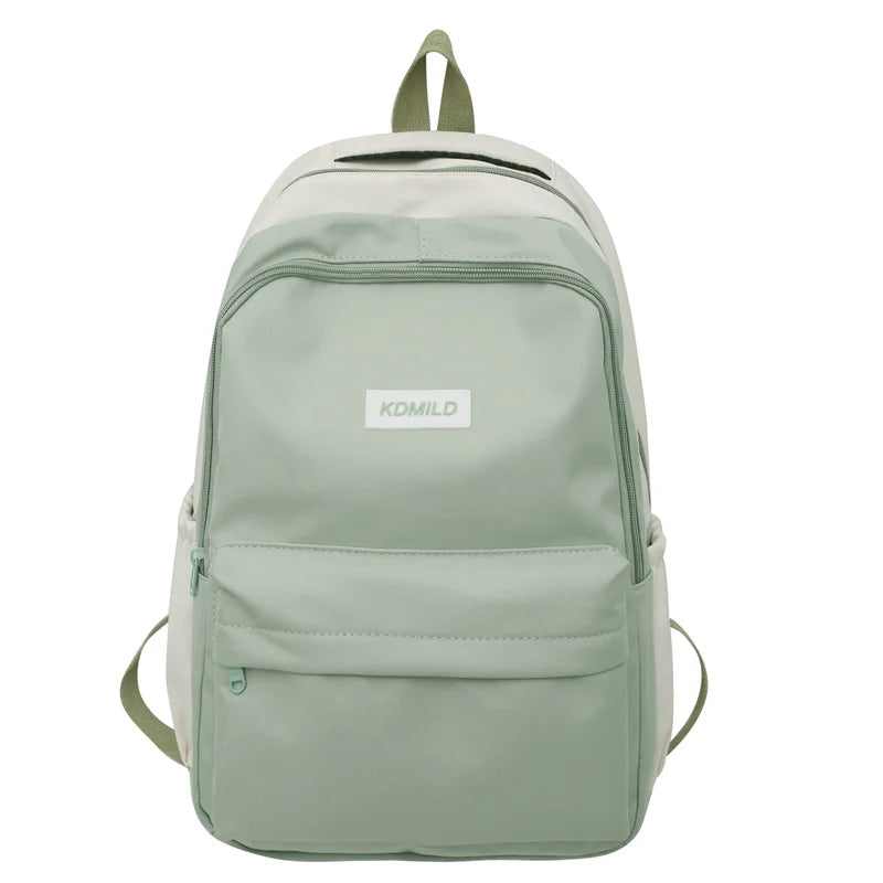 Cool Women Red Waterproof Laptop School Bag Female Cute Backpack Fashion Girl Kawaii College Backpack Trendy Lady Travel BookBag