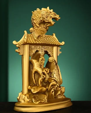 Copper Ruyi Twelve Zodiac Tiger Ruyi Zodiac Tiger Decoration Crafts