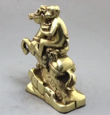 Copper Statue Factory direct wholesale collection Antique Brass crafts antique do old immediately seal waiting for ornaments