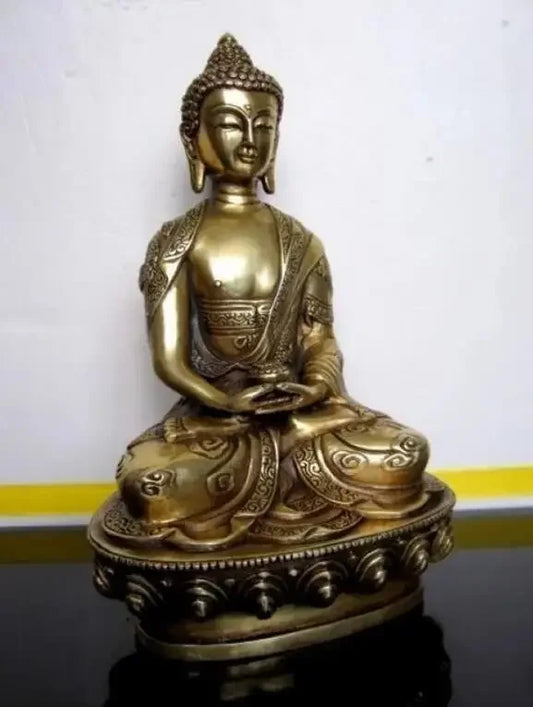 Copper Statue Tibetan Buddhis Amitabha bronze buddha statue