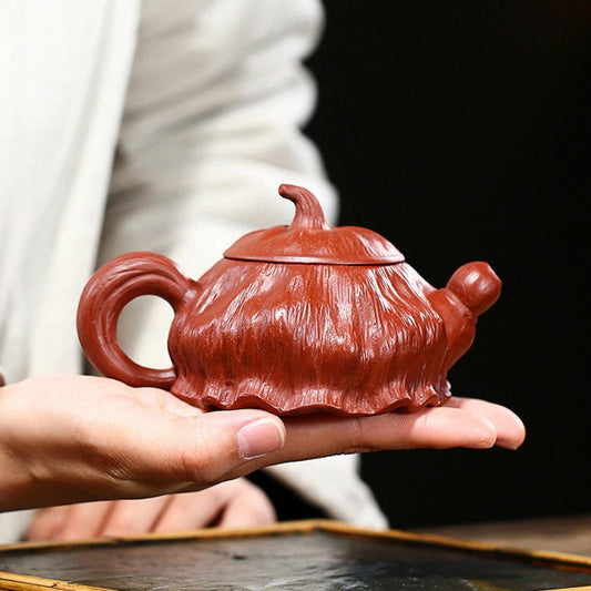 Creative Handmade Yixing Purple Clay Teapot Dahongpao Filter Beauty Tea Pot Chinese Zisha Tea Set Drinkware 180ml