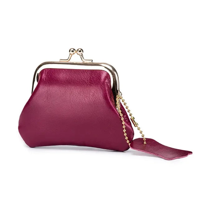 Creative Women Coin Purse Leather Small Wallet Hasp Clutch Bag ID Credit Bank Card Key Holder Female Evening Party Money Purses