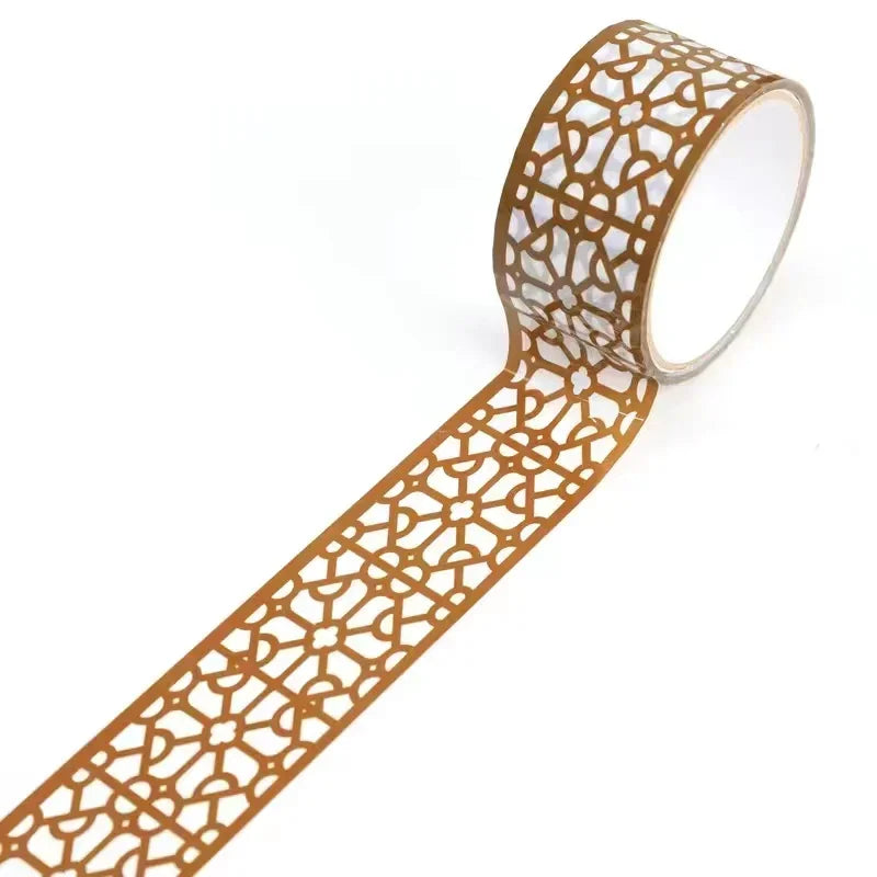 Creative antique lace decorative tape DIY photo album decorative tape sealing box large roll waterproof width 4.8cm home decor
