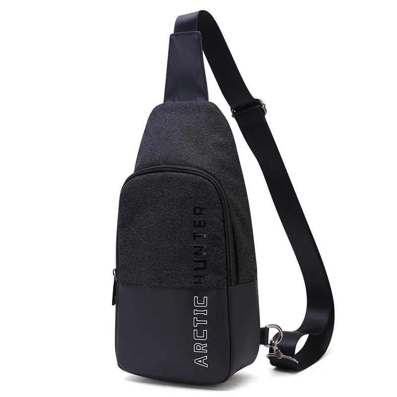 Cross Bag Fashion Casual Messenger Travel Letter Wallet Multifunction Men's Chest Bags Waterproof Shoulder Sling Man Backpacks