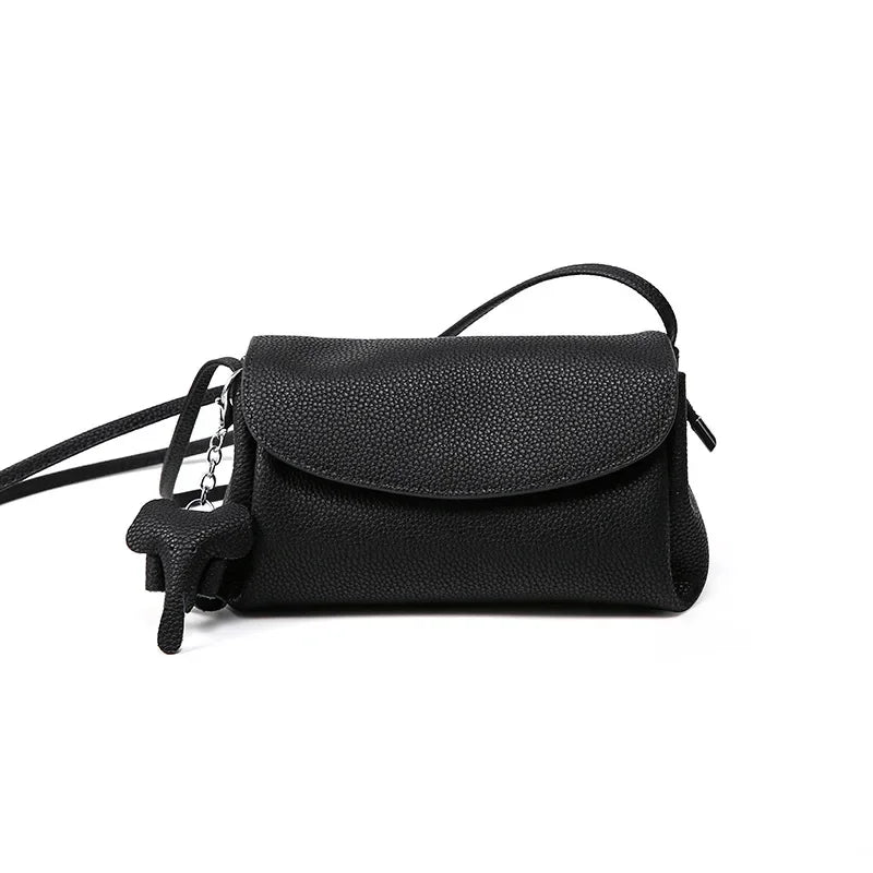Crossbody Bags Women's Bag 2024 New Mini Genuine Leather Soft Leather Bag Luxury Bag Designer Bags Luxury Lychee Pattern